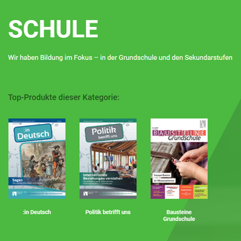 Schulmediathek für schulthematische Schwerpunktfächer