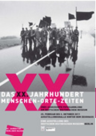 Poster of the exhibition: Menschen - Orte - Zeiten