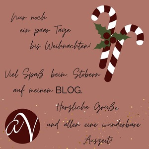 Weihnachtsgrüße und Viel Spaß beim Stöbern auf dem Blog von Sprecherin Ann Vielhaben