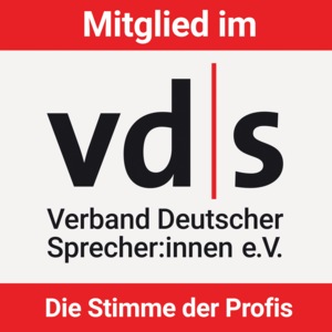 Logo des VDS in rot, weiß und schwarz