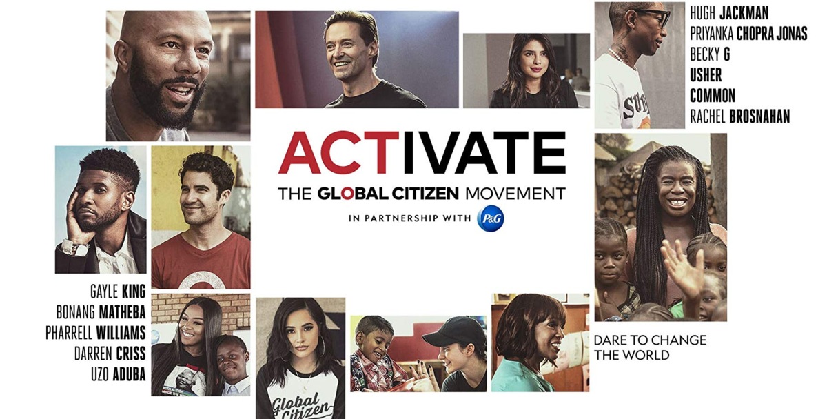 Plakat Global Citizen Activate