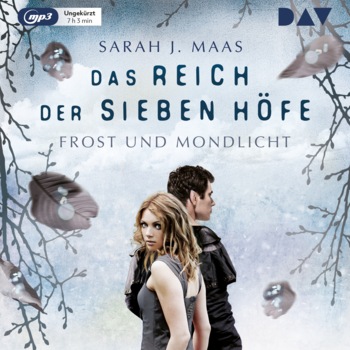 Cover with young woman and young man, both looking in opposite directions, winter