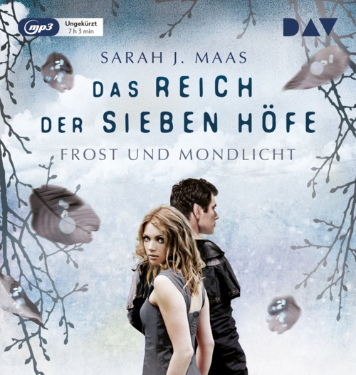 Cover mit junger Frau und junger Mann, beide sehen in entgegen gesetzte Richtungen, Winter