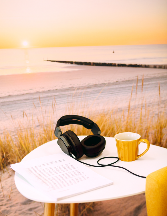 Hörbuch-Vorbereitung in der Regie mit Austrian Audio Hi-X55