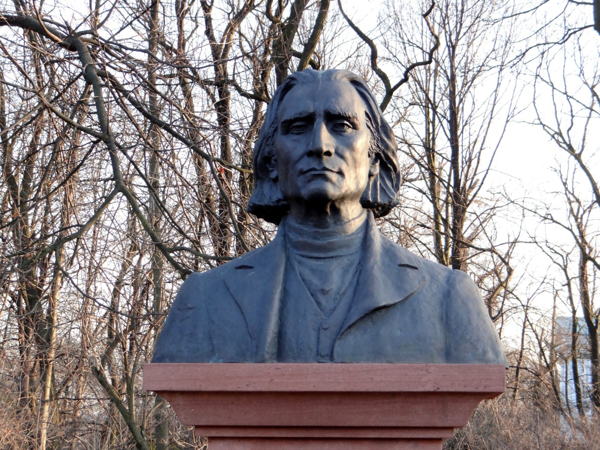 Foto Büste Franz Liszt
