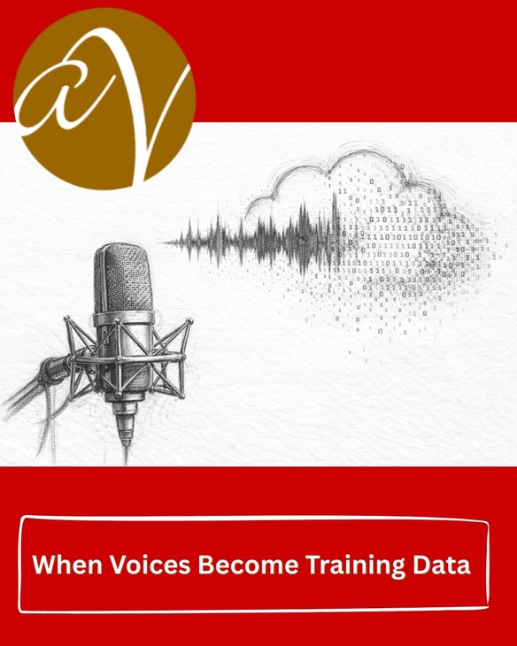 Drawn microphone and soundwaves becoming a data