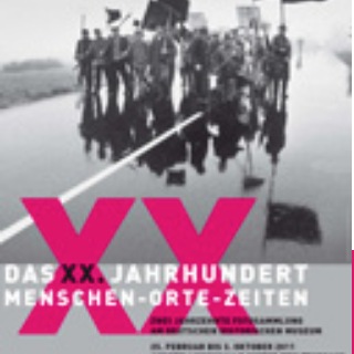 Poster of the exhibition: Menschen - Orte - Zeiten